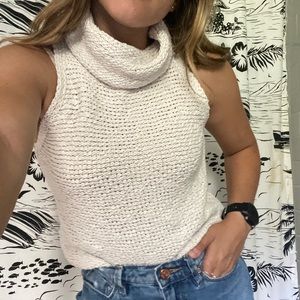 Pilcro Sweater Tank Turtleneck Size XS